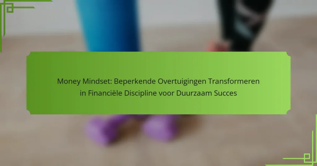 Money Mindset: Beperkende Overtuigingen Transformeren in Financiële Discipline voor Duurzaam Succes